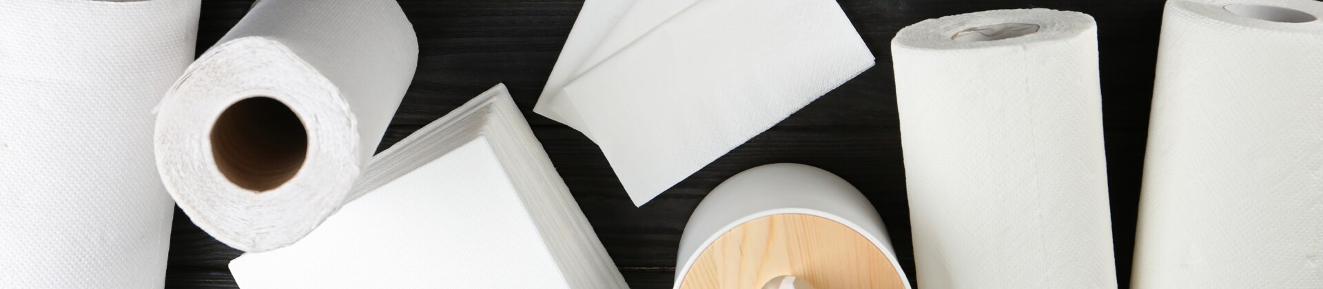 Schoonmaak papierwaren